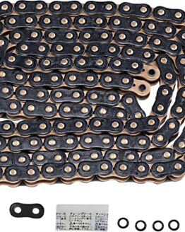 EK 525ZVX3 Sportbike Chain 160 Links Black Gold