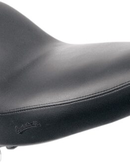 Renegade Deluxe Plain Solo Seat Black Gel Low