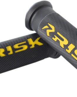 Risk Racing Fusion 2.0 ATV/MTB Grips Yellow Rubber