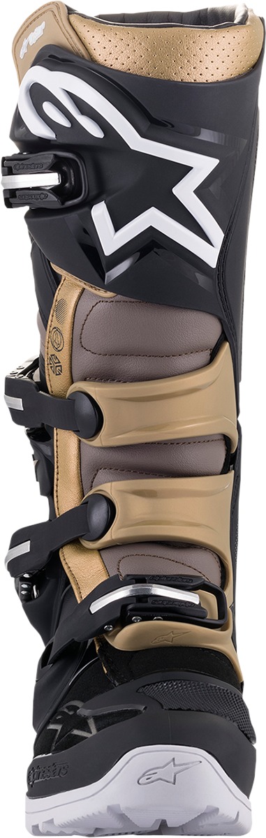 Alpinestars Tech 7 Enduro Drystar Boots Black/Gray/Gold US 9 - Image 4