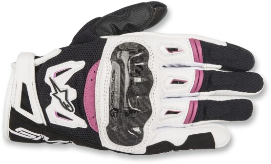 Women's SMX-2 V2 Air Carbon  Gloves Black/White/Pink Large