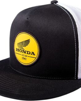 Factory Effex Men's Honda Gold Label Hat Black/White One Size