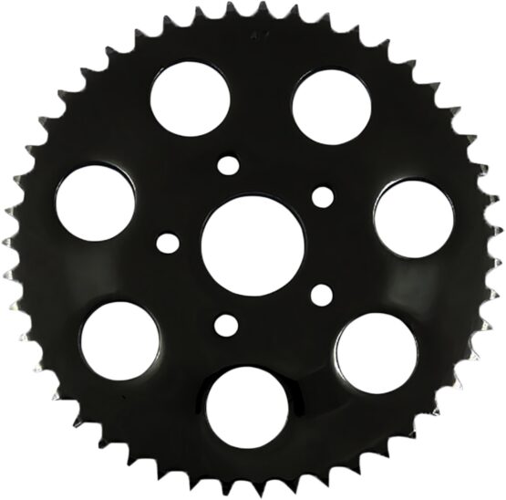 Carbon Steel 46T Drive Sprocket Gloss Black