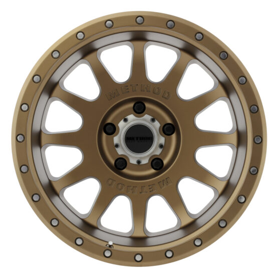 MR605 NV 20x10 -24mm Offset 5x5 71.5mm CB Method Bronze Wheel - Image 2