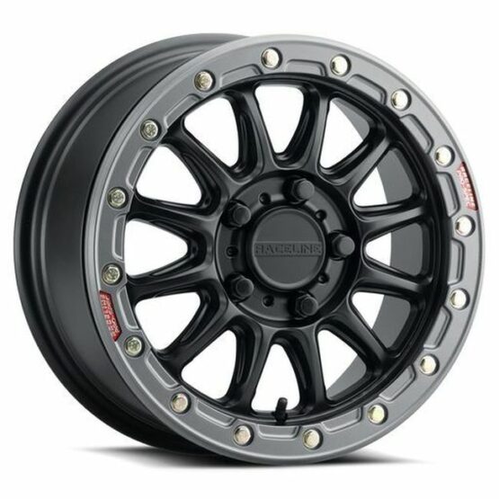 Raceline Alpha Beadlock Wheel 15x7 5x114.3 +53 Black/Gunmetal