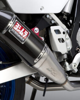 Yoshimura RS4 Carbon Fiber Dual Exhaust System Black Fits DRZ400 S/SM KLX400