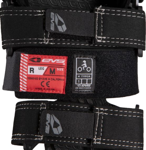 EVS Axis Pro Knee Brace Pair Black/Grey Large - Image 8