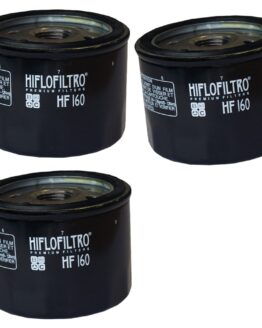 HF160 Oil Filter - Black - 3 Pack