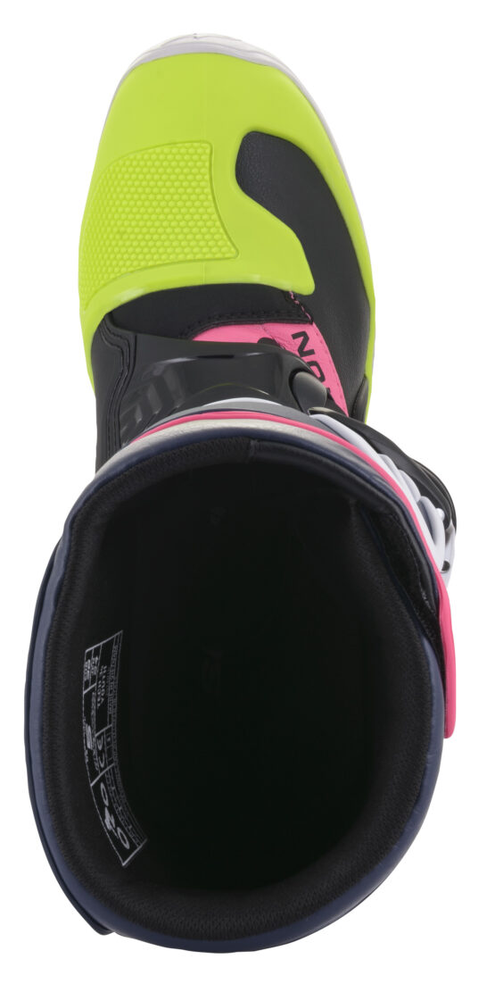 Youth Tech 3S Boots Black/Dark Blue/Neon Pink US Y-07 - Image 6