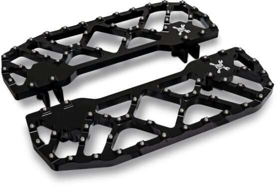 Burly Brand MX-Evolution Floorboards Black For Harley-Davidson Models - Image 5