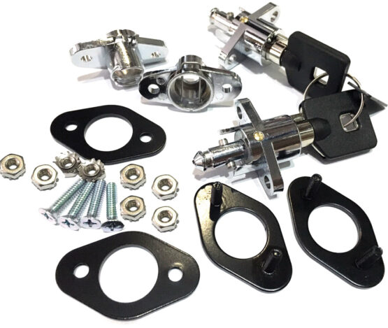 HardDrive Universal Saddlebag Lock Kit for Leather Bags