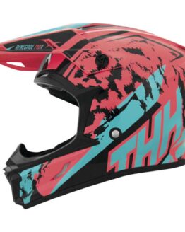THH T710X Renegade Helmet Coral/Blue 2XL