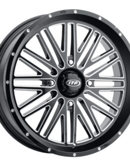 ITP Momentum Wheel Black/Machined 22x6.5 4/156 For UTVs