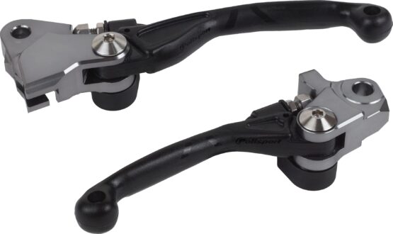 Polisport Pivot Lever Set Black Fits KTM Freeride 250R, 85 SX (17/14) - Image 2