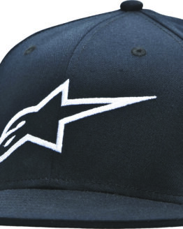 Alpinestars Ageless Flat Bill Hat Black/White S/M