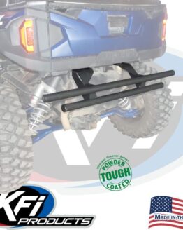 KFI Products Rear Double Tube Bumper Black For Polaris General XP 1000