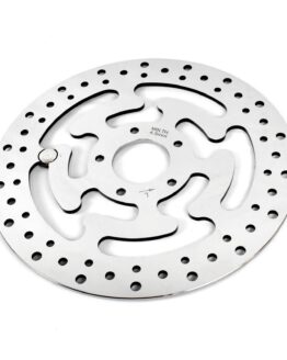 Biker's Choice Front Brake Rotor LH Polished 11.8in Fits Harley-Davidson
