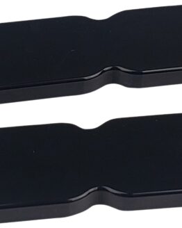 Driven Smog Block Off Plates Black Fits 2021 Honda CBR1000RR