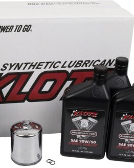 Klotz Oil Change Kit Harley Evolution Sportster V-Twin 20W-50