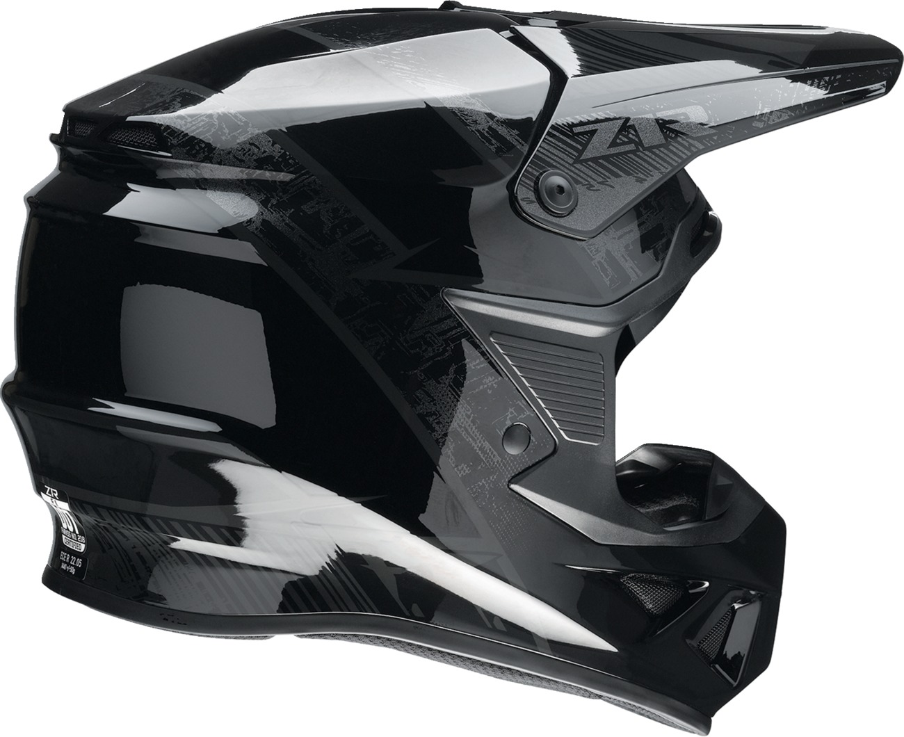 Z1R F.I. Fractal MIPS Helmet - Gray/Black, Large - Image 4