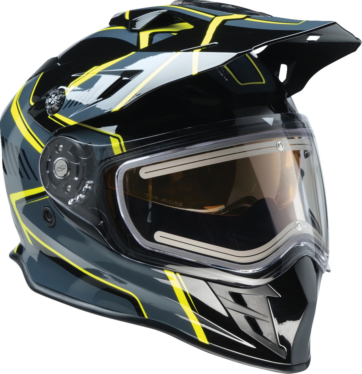 Z1R Range Rotor Snow Electric Helmet Hi-Vis/Gray/Black S - Image 3