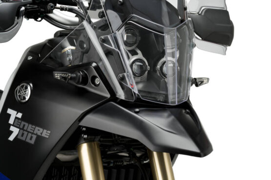 Puig Headlight Protector Clear For Yamaha XTZ700 Tenere 2021-2023