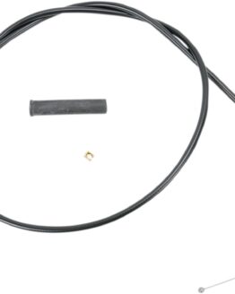 Drag Specialties Black Vinyl Throttle/Idle Cable 47.5in For Harley-Davidson