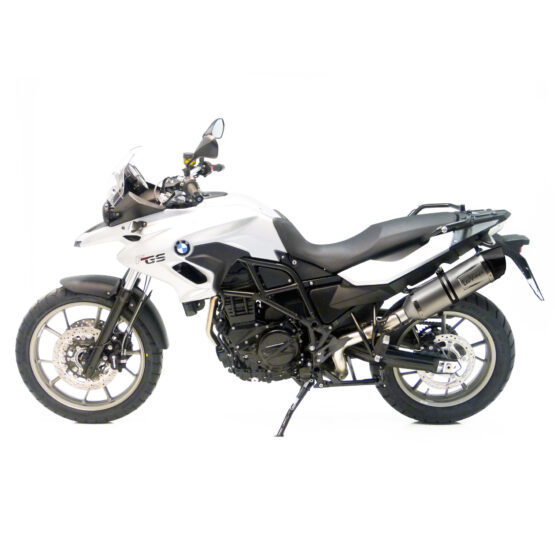 Leo Vince LV One Evo Slip-On Exhaust Stainless Fits 08-16 BMW F650/700/800GS - Image 3