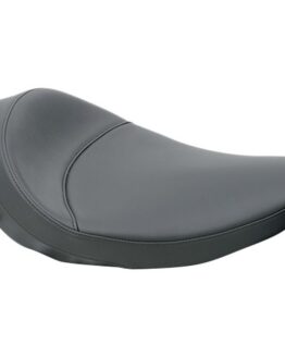 Black Vinyl Wide Solo Seat
