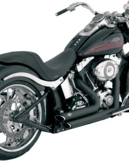 Shortshots Staggered Black Full Exhaust