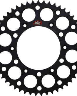 Rear Sprocket - Grooved Black 520-53 Teeth