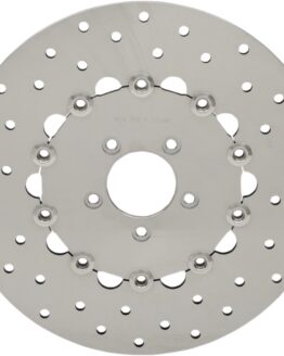 Solid Drilled Front Brake Rotor 300mm