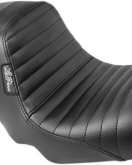 Le Pera Kickflip Pleated Seat Black For 06-17 HD Dyna