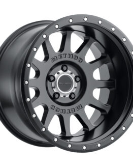 MR605 NV 20x10 -24mm Offset 5x5 71.5mm CB Matte Black Wheel