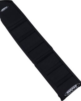 6-Rib Water Resistant Seat Cover - Black