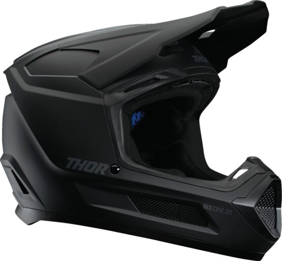 Thor Youth Fleet Blackout Helmet Matte Black Medium