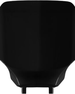 Black Front Number Plate