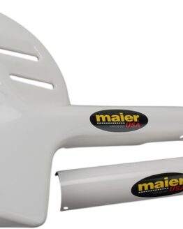 White Brake Disk Guard & Fork Guard