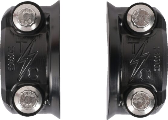 Thrashin Speedway Perch Clamp Black For Harley 1in Bars
