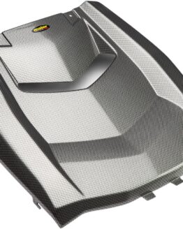 Front Upper Hood Black Carbon