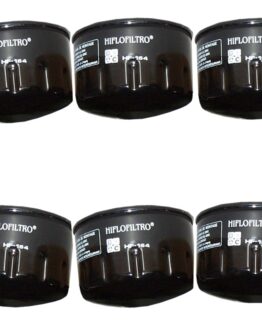 HF164 Oil Filter - Black - 6 Pack