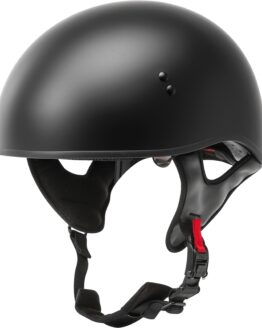 GMAX HH-65 Naked Half Helmet Matte Black Large