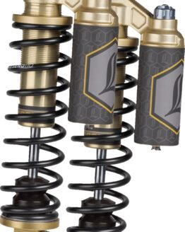 Legend REVO ARC Piggyback Rear Shocks Gold 13in Standard For '04-'22 Sportster