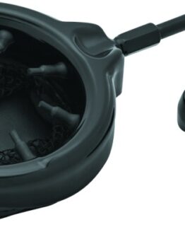 Kuryakyn Drink Holder With Basket Perch Mount Gloss Black