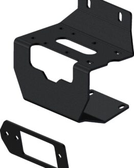 KFI Winch Mount Black Fits 16-23 Honda Pioneer 1000/5/6/LE