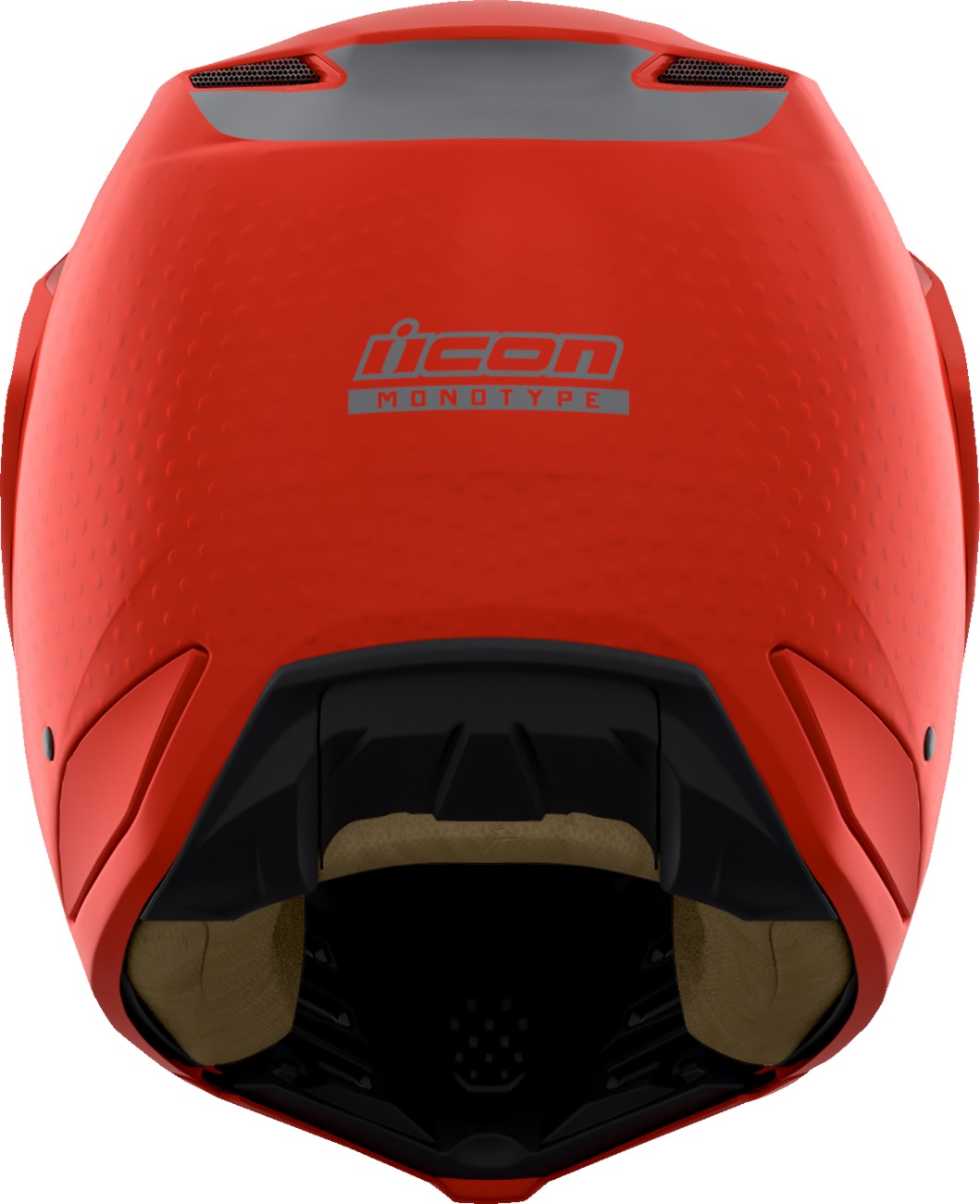 ICON Elsinore Monotype Helmet - Small, Matte Red - Image 3