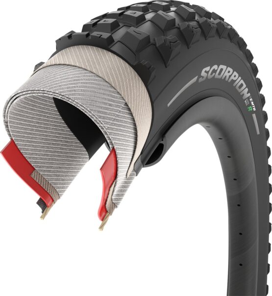 Pirelli Scorpion E-MTB R Tire 27.5 x 2.6 Rear Tubeless Ready Black - Image 3