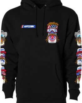 DBK Mullet Madness Hoodie Black Medium