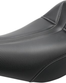 Dominator Carbon Fiber Look Solo Seat Black/Gray Gel
