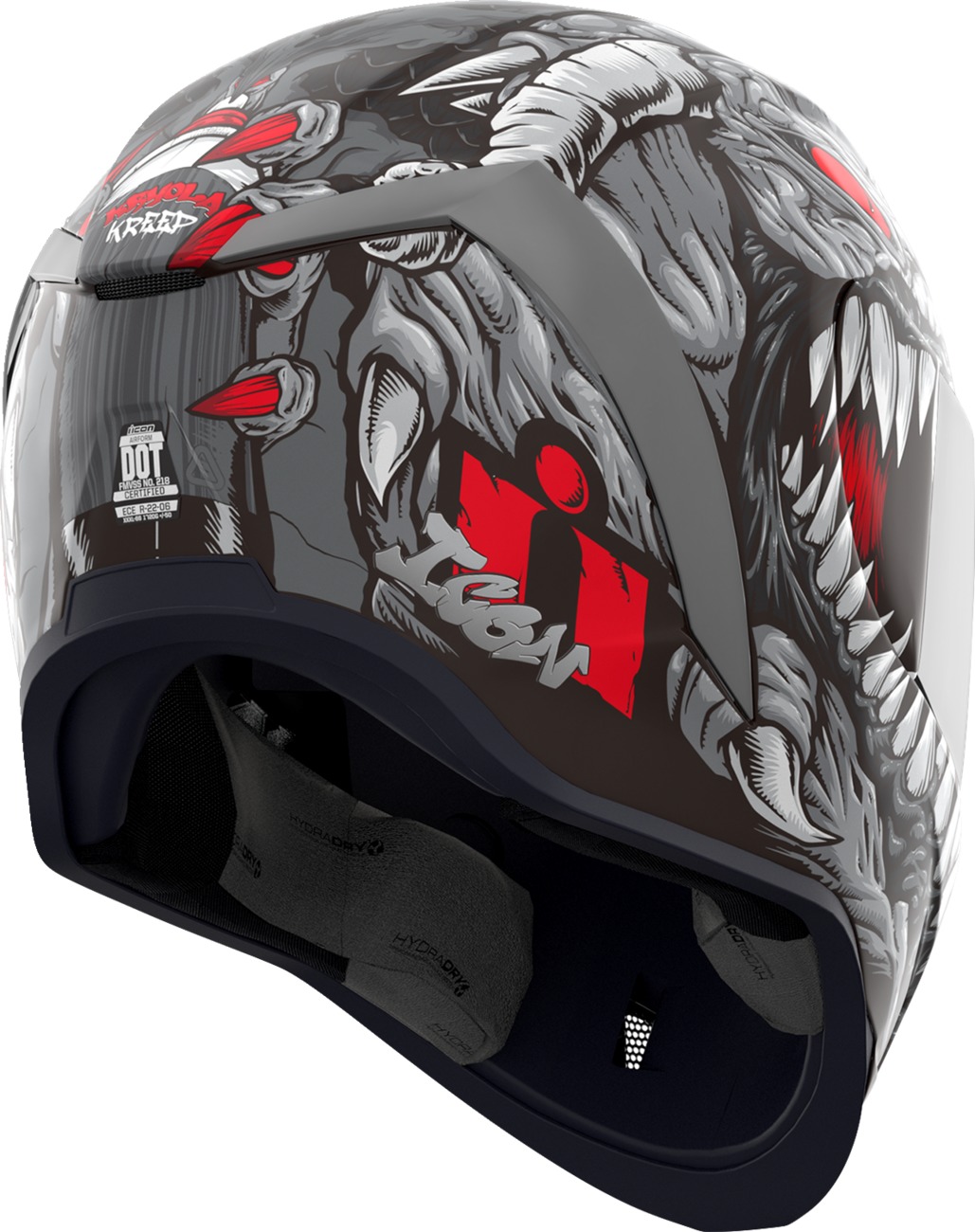 ICON Airform Kryola Kreep MIPS Helmet XS Silver - Image 3